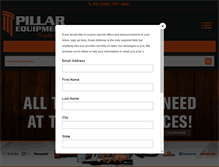 Tablet Screenshot of pillareq.com